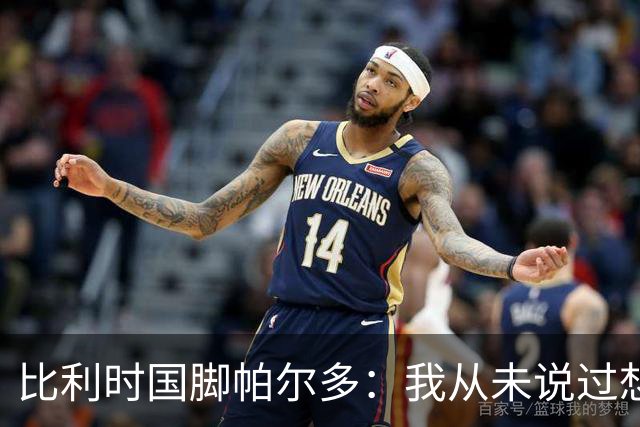 比利时国脚帕尔多：我从未说过想为西班牙出战，我做出了正确决定